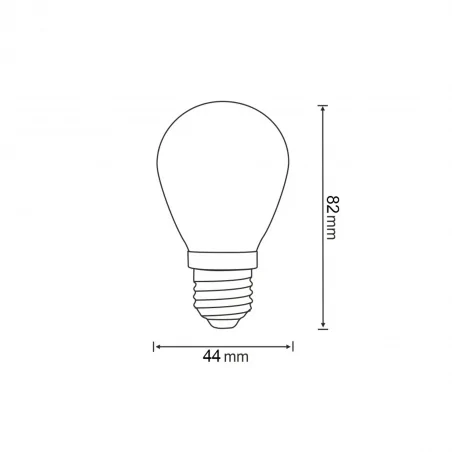 Gwint-trzonek-e27 - zestaw żarówek led różowych do girland 2szt. 36v party neon 322227 polux 