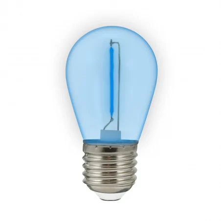 Gwint-trzonek-e27 - niebieskie dwie żarówki led 0,3w do girland 36v party neon 322203 polux 