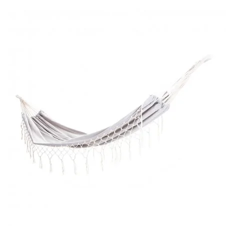 Meble-ogrodowe - hamak do ogrodu w stylu boho popielaty floryda i vo2803 volteno 