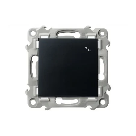 Wylaczniki-schodowe - włącznik schodowy pojedynczy czarny metalik szafir łp-3z/m/33 ospel 