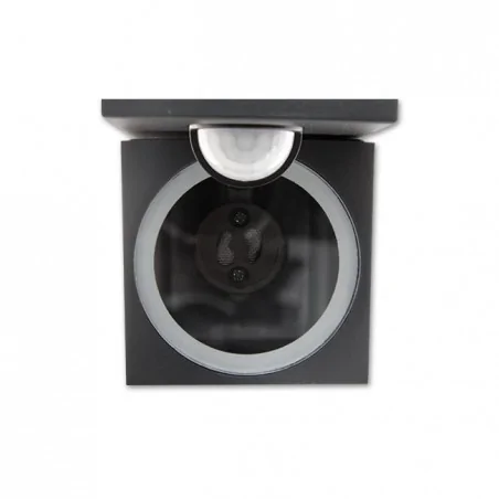 Kinkiety-ogrodowe - lampa ogrodowa ścienna gu10 rhino z czujnikiem ruchu pir 5652 lvt 