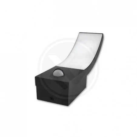 Kinkiety-ogrodowe - kinkiet ogrodowy led loreto 9w z czujnikiem ruchu pir 1297 lvt 