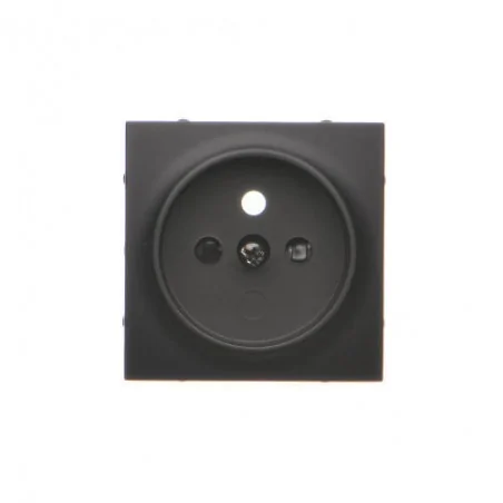 Pokrywy-do-gniazd - pokrywa do gniazdo pojedyncze z uziemieniem czarny mat simon 54 dgz1zp/49 kontakt-simon 