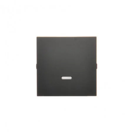 Klawisze - klawisz pojedynczy do łączników i przycisków podświetlanych czarny mat simon 54 dkw1l/49 kontakt-simon 