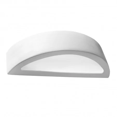 Kinkiety - ceramiczny kinkiet atena sl.0001 sollux lighting 