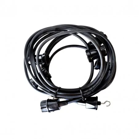 Swiecace-kule-i-girlandy - 10-metrowa girlanda do ogrodu e27 ip44 + hak eko1601 eko-light 