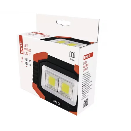 Latarki-led - p4112 latarka led cob 350 lm 3× aa 1440833200 emos 