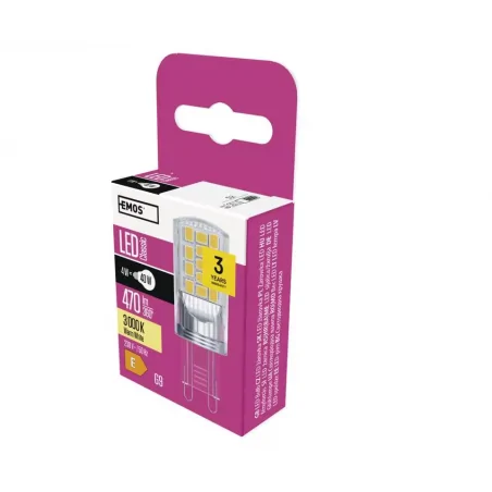 Gwint-trzonek-g9 - zq9544 żarówka led classic jc 4w g9 ciepła biel 1525736210 emos 