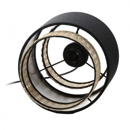 Lampy-sufitowe - oświetlenie wiszące rattanowe e27 1x60e lana ad-ld-6238be27t orno 