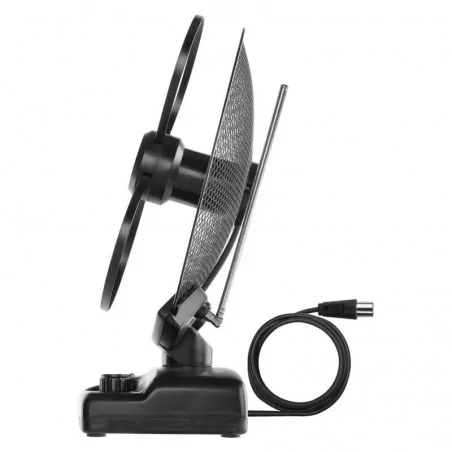 Dekodery-i-anteny - j0705 antena pokojowa czarna ze wzmacniaczem city orbi-c200 dvb-t2 dab fm filtr lte/4g/5g emos 