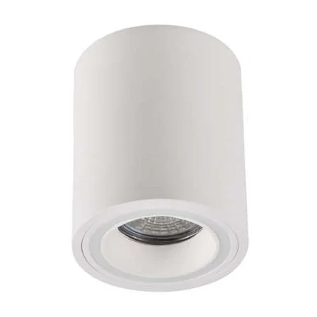 Oprawy-sufitowe - biała oprawa sufitowa tuba na żarówkę gu10 falco 323644 polux 