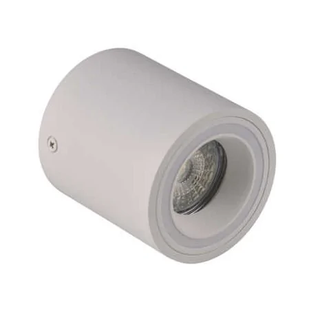 Oprawy-sufitowe - biała oprawa sufitowa tuba na żarówkę gu10 falco 323644 polux 