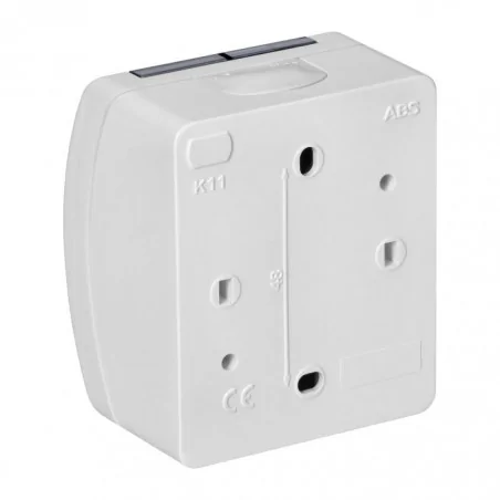 Gniazda-natynkowe - gniazdo pojedyncze schuko z klapką 2p+z ip44 aquatic or-oe-7105(gs)/wt orno 