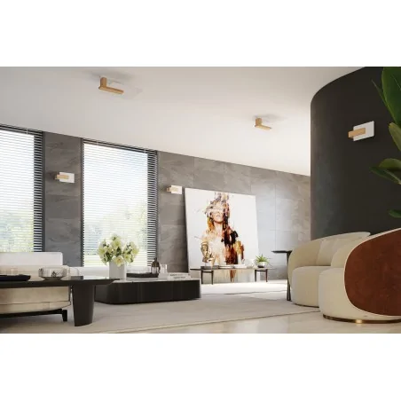 Oswietlenie-sufitowe - biały plafon 2xe27 lappo sl.1093 sollux lighting 