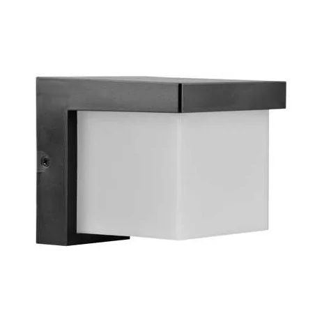 Kinkiety-ogrodowe - 323279 morgan lampa elewacyjna led 10w czarna 4000k ip54 polux 