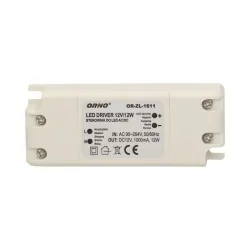 Zasilacze-led - zasilacz do oświetlenia led 12vdc o mocy 12w ip20 or-zl-1611 orno 