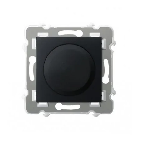 Regulatory-oswietlenia - ściemniacz uniwersalny do obciążenia żarowego halogenowego oraz led czarny metalik szafir łp-8zl2/m/33 ospel 