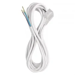 Przedluzacze-elektryczne - przewód przyłączeniowy pvc 3×1,0mm, 2m biały s14312 emos - 2413120132 