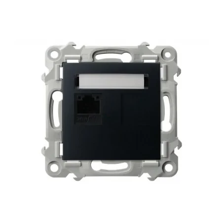 Gniazda-komputerowe - gniazdo pojedyncze komputerowe rj45 5e szafir gpk-1z/k/m/33 ospel 