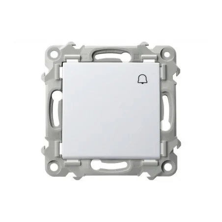 Wlaczniki-i-przyciski-dzwonkowe - przycisk dzwonkowy z piktogramem biały szafir łp-6z/m/00 ospel 