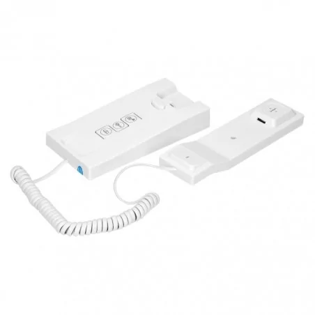 Domofony - zestaw domofonowy jednorodzinny natynkowy z czytnikiem breloków mizar or-dom-at-929/w orno 