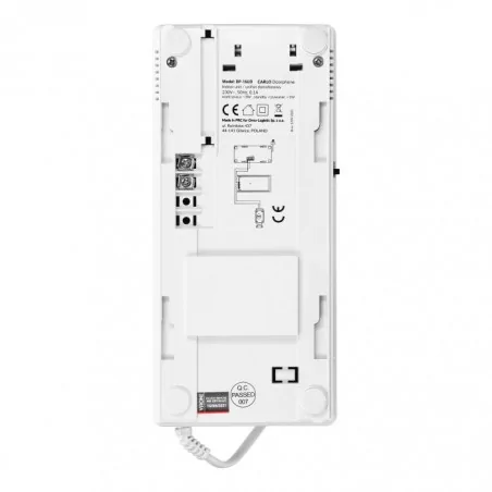 Domofony - zestaw domofonowy jednorodzinny natynkowy carlo dp-16 orno 