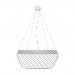 Lampy-sufitowe - zawiesie linkowe w kolorze białym 180cm link 4r white 04307 ideus 