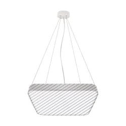 Lampy-sufitowe - zawiesie linkowe w kolorze białym 180cm link 4r white 04307 ideus 