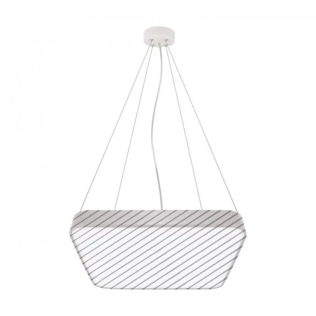 Lampy-sufitowe - zawiesie linkowe w kolorze białym 180cm link 4r white 04307 ideus 