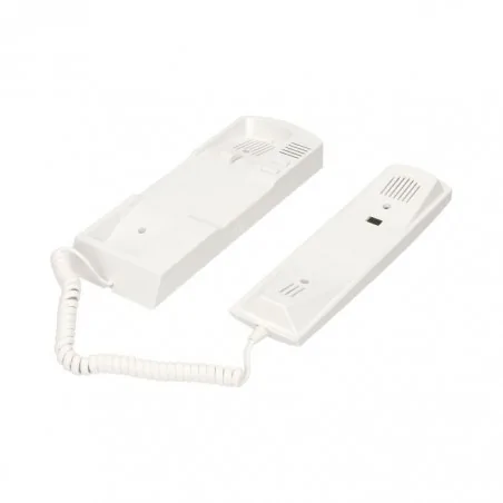 Domofony - unifon wielolokatorski do instalacji 4,5,6 żyłowych ika biały ika-5p-b orno 