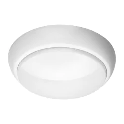 Plafony - biały plafon led ip44 12w 4000k 1200lm ik10 koko ad-pl-6257wlpm4 orno