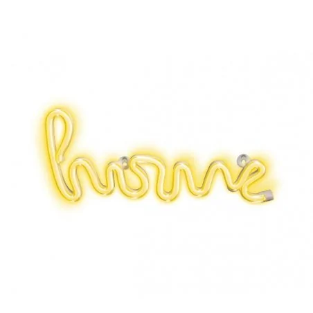 Neony-led - dekoracyjny neonowy napis led home ciepłe światło rtv100300 neon led home forever light 