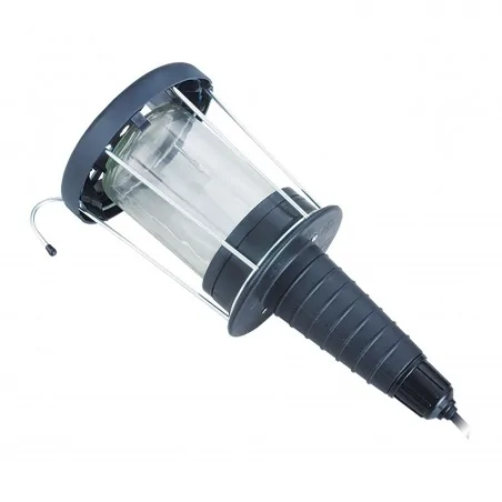 Latarki-warsztatowe - lampa warsztatowa ze szklanym kloszem wl-11 e27 60w ip20 