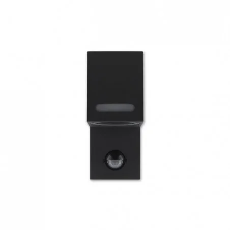 Strona-glowna - czarny kinkiet ogrodowy gu10 lida z czujnkiem ruchu pir 5043 lvt 