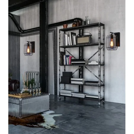 Kinkiety-do-salonu - efektowny czarny kinkiet - dymiony 1x40w e27 jonera 21-10186 candellux 