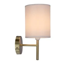 Kinkiety-do-salonu - lampa ścienna patynowo-biała 1x40w e14 yan 21-45386 candellux 