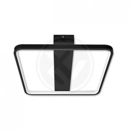 Oswietlenie-sufitowe - czarny plafon led galaxis centauri 40w 4038 lvt 