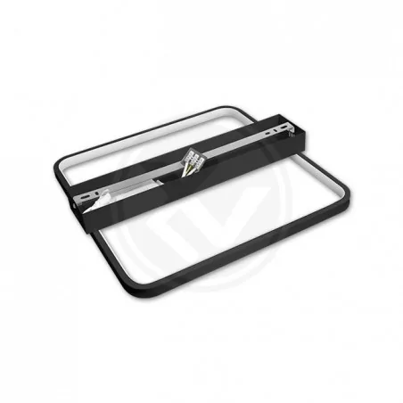 Oswietlenie-sufitowe - czarny plafon led galaxis centauri 40w 4038 lvt 