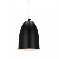 Lampy-sufitowe - czarne oświetlenie wiszące metalowe 1x40w e27 icaro 31-09616 candellux
