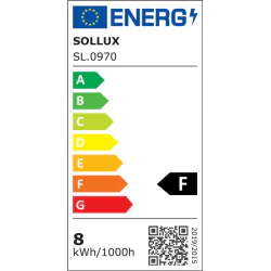 Gwint-trzonek-e14 - żarówka led kulka e14 3000k 7,5w 620lm sl.0970 sollux lighting 