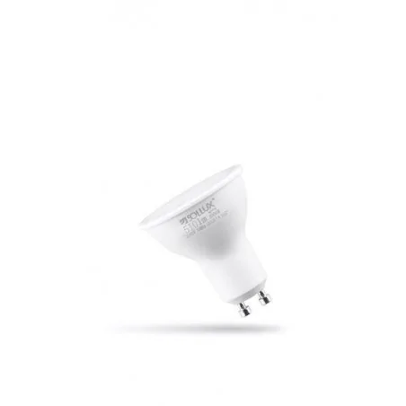 Gwint-trzonek-gu10 - żarówka led gu10 ciepła barwa 3000k 7w 510lm sl.0972 sollux lighting 