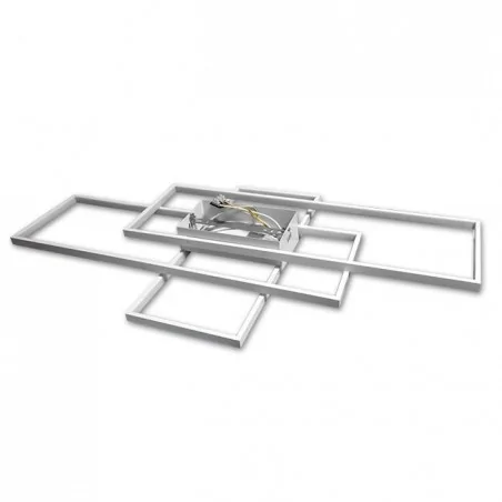 Oswietlenie-sufitowe - biały plafon led galaxis pegaz 130w 3317 lvt 