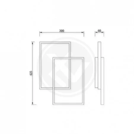 Oswietlenie-sufitowe - biały plafon led galaxis polaris 45w 2002 lvt 