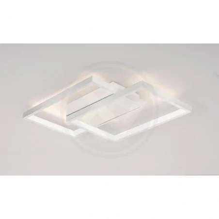 Oswietlenie-sufitowe - biały plafon led galaxis polaris 45w 2002 lvt 