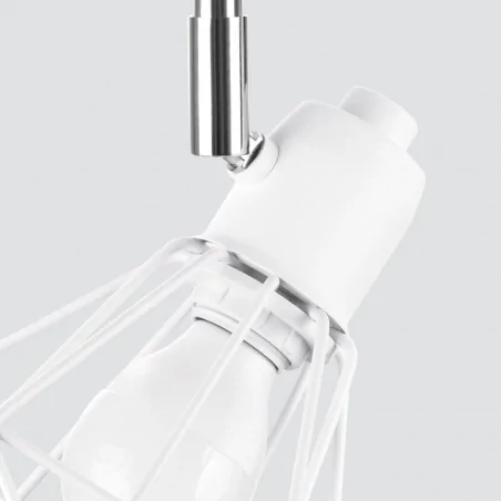 Oswietlenie-sufitowe - sl.1103 listwa oświetleniowa geometryczna biała 2xe14 artemis 2 sollux 