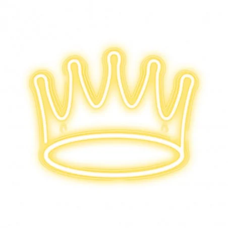 Neony-led - neon led korona ciepła biel nne12 neolia forever light 