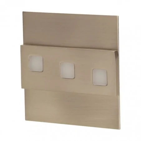 Oswietlenie-schodowe-ciepla-barwa - satynowa oprawa schodowa natynkowa led 1,2w 12v dc 3000k lepus or-os-1531l3/n orno 