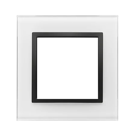 Ramki-pojedyncze - ramka pojedyncza szklana czarna perła drn1/68 simon 54 nature kontakt-simon 