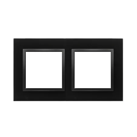 Ramki-podwojne - podwójna ramka szklana wulkaniczna lawa simon 54 drn2/75 kontakt-simon 