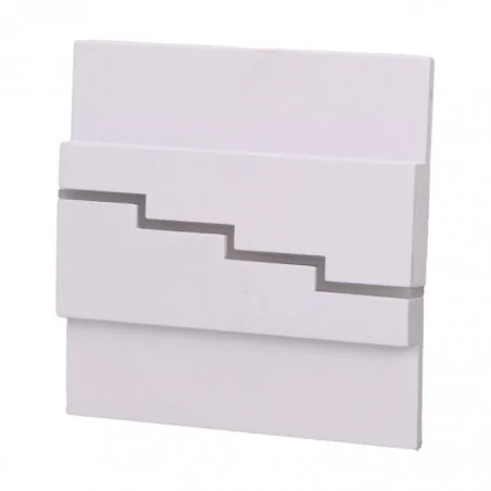 Oswietlenie-schodowe-ciepla-barwa - biała lampa natynkowa led 1,2w schodowa 12v dc 3000k lynx or-os-1532l3/w orno 